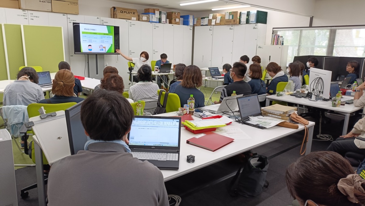 8月全社研修「感染症及び食中毒発生の予防及び蔓延の防止」８月研修 | イコール在宅ケアサービスグループ