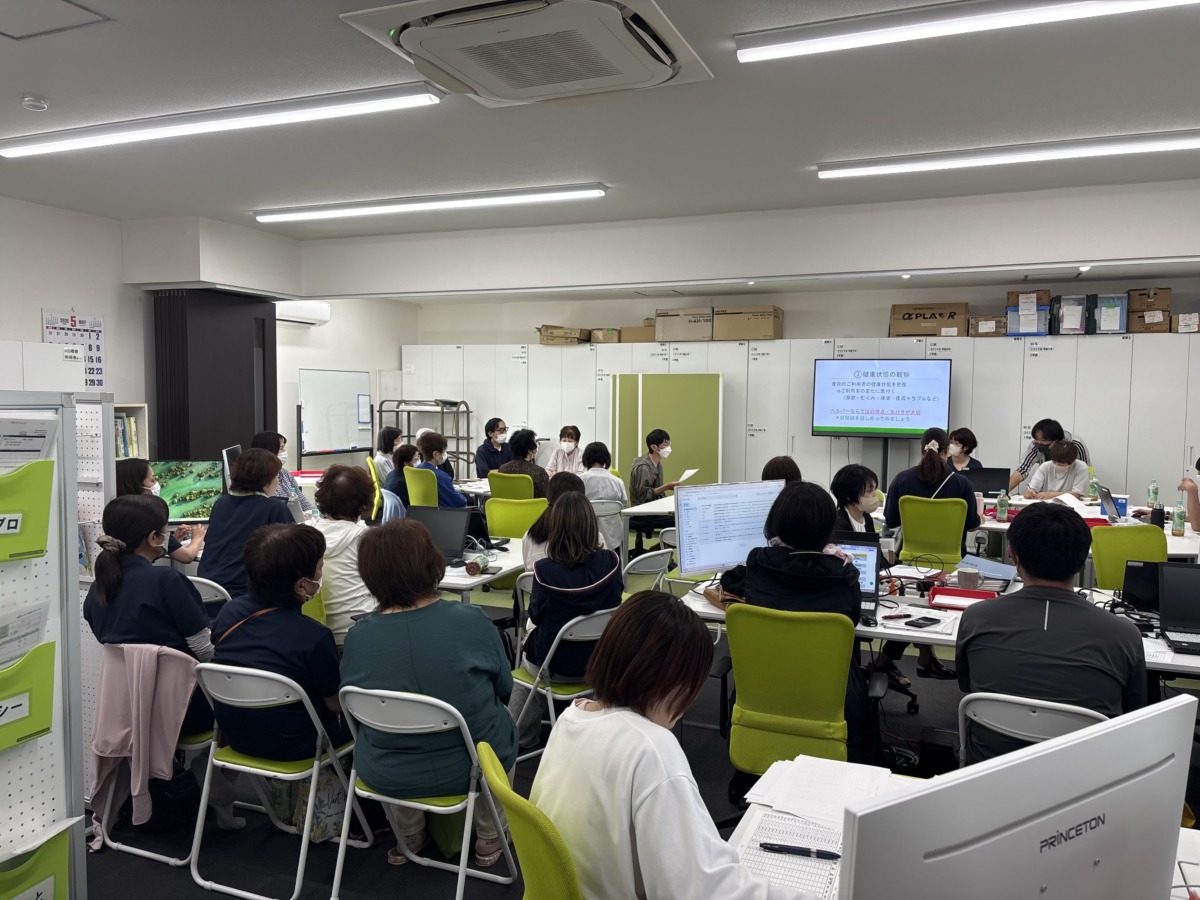 ５月全社研修「医療的ケア」イコール在宅ケアサービスグループ