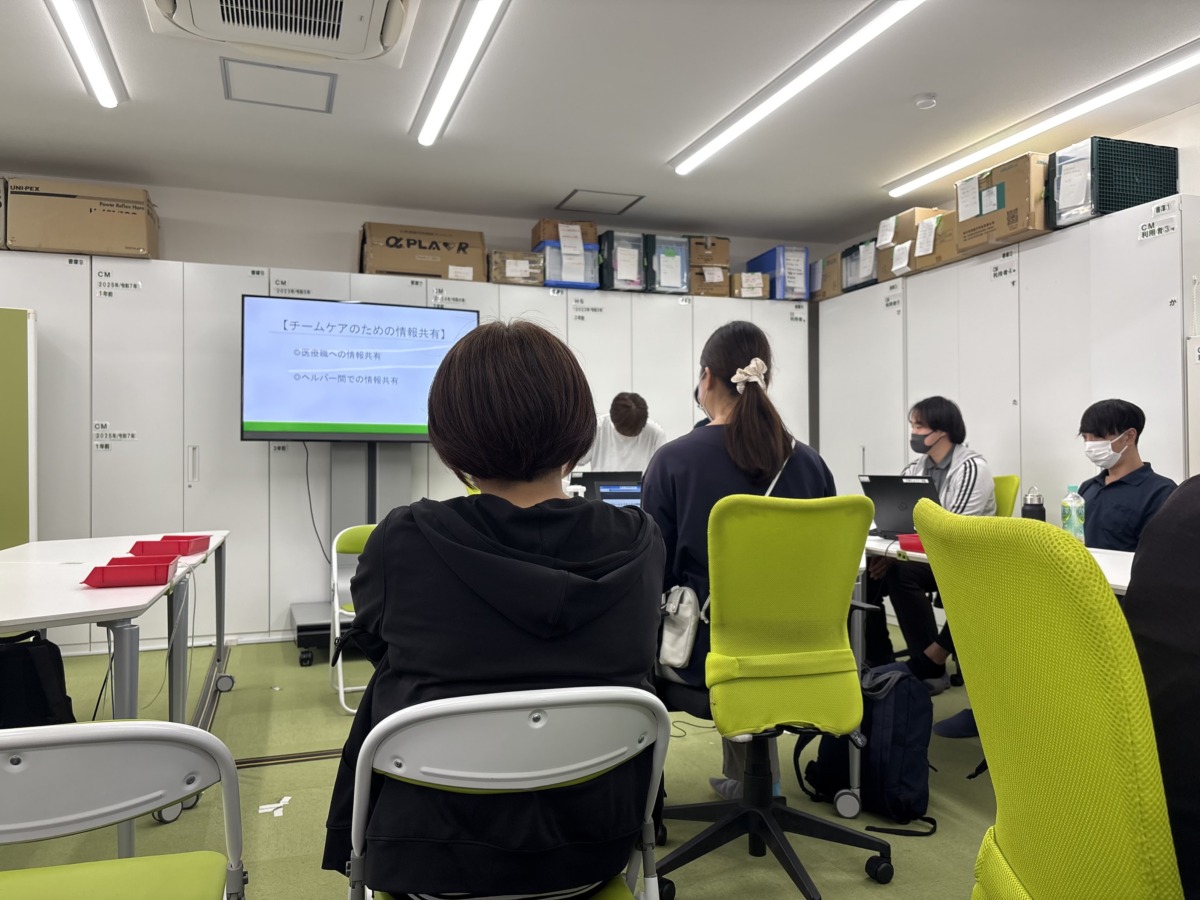 ５月全社研修「医療的ケア」イコール在宅ケアサービスグループ