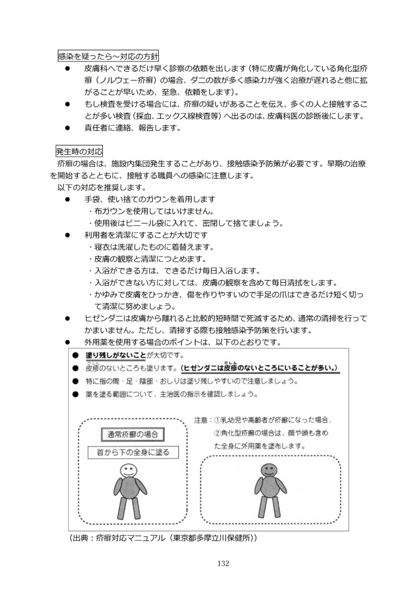 P135 介護現場における感染対策の手引き｜厚労省2020/10/1